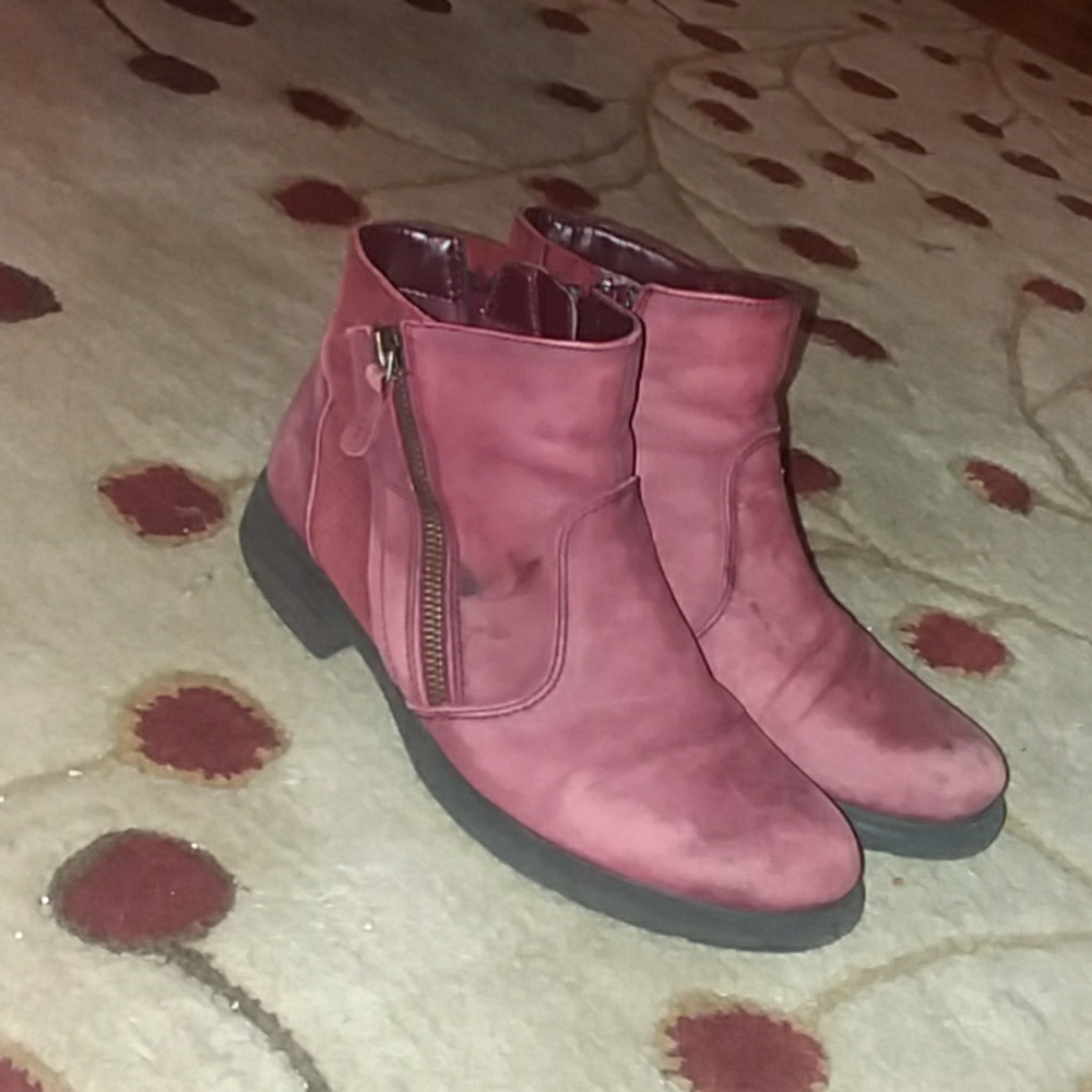 Leather ankle Boots